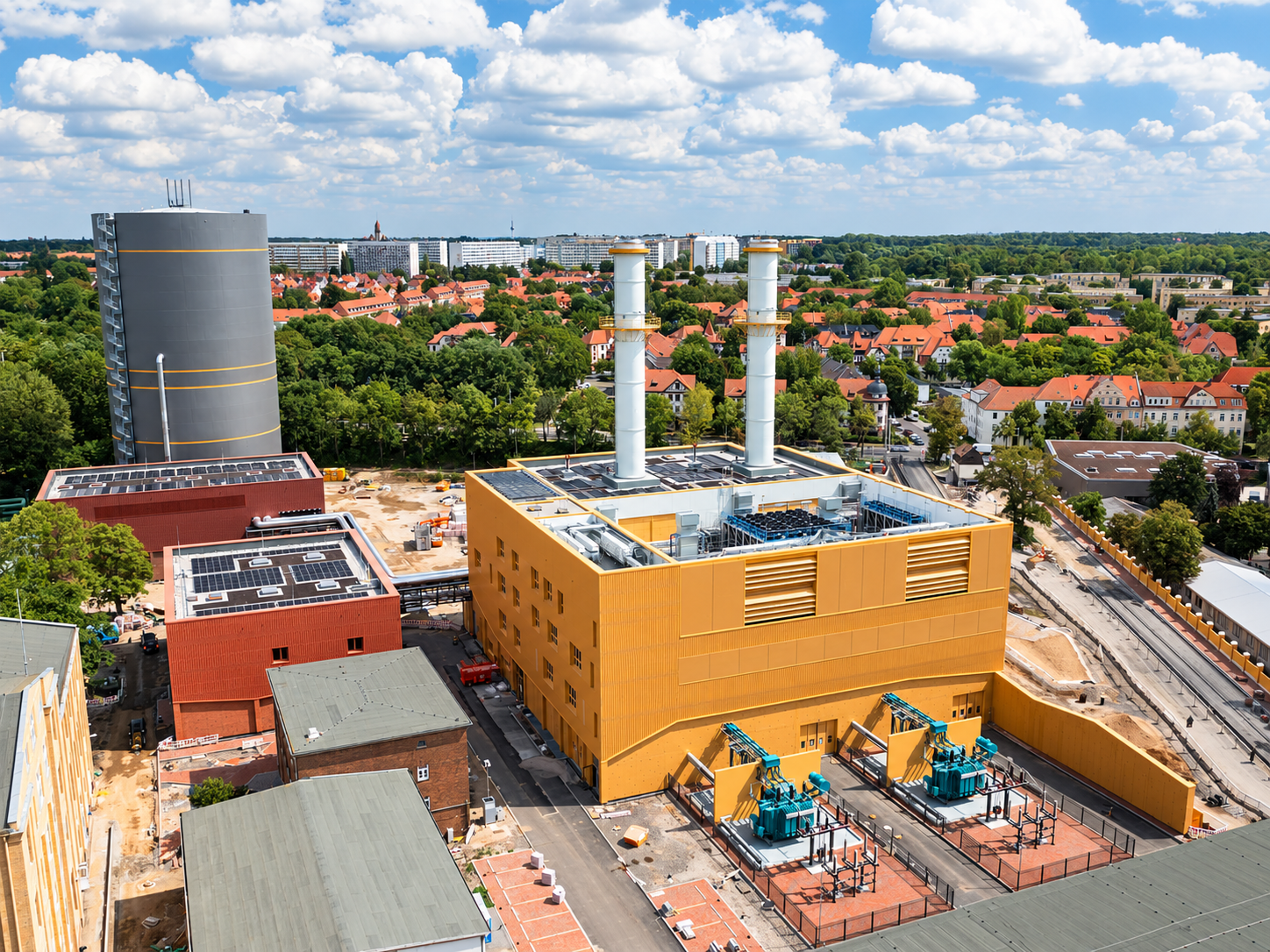 New Thermal Power Plant in Leipzig Süd