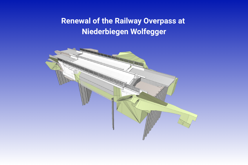 Präzises Engineering: Die Erneuerung der Eisenbahnüberführung Niederbiegen Wolfegger